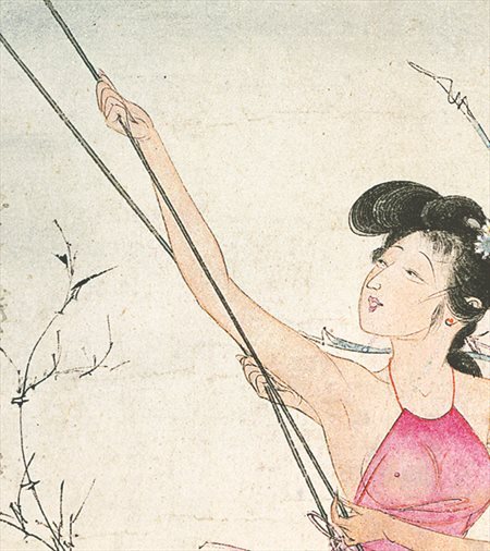 新昌-胡也佛的仕女画和最知名的金瓶梅秘戏图
